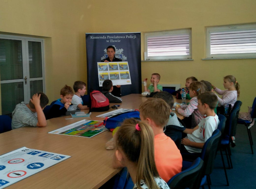 Spotkanie z uczniami Szkoły Podstawowej nr 4 w Iławie