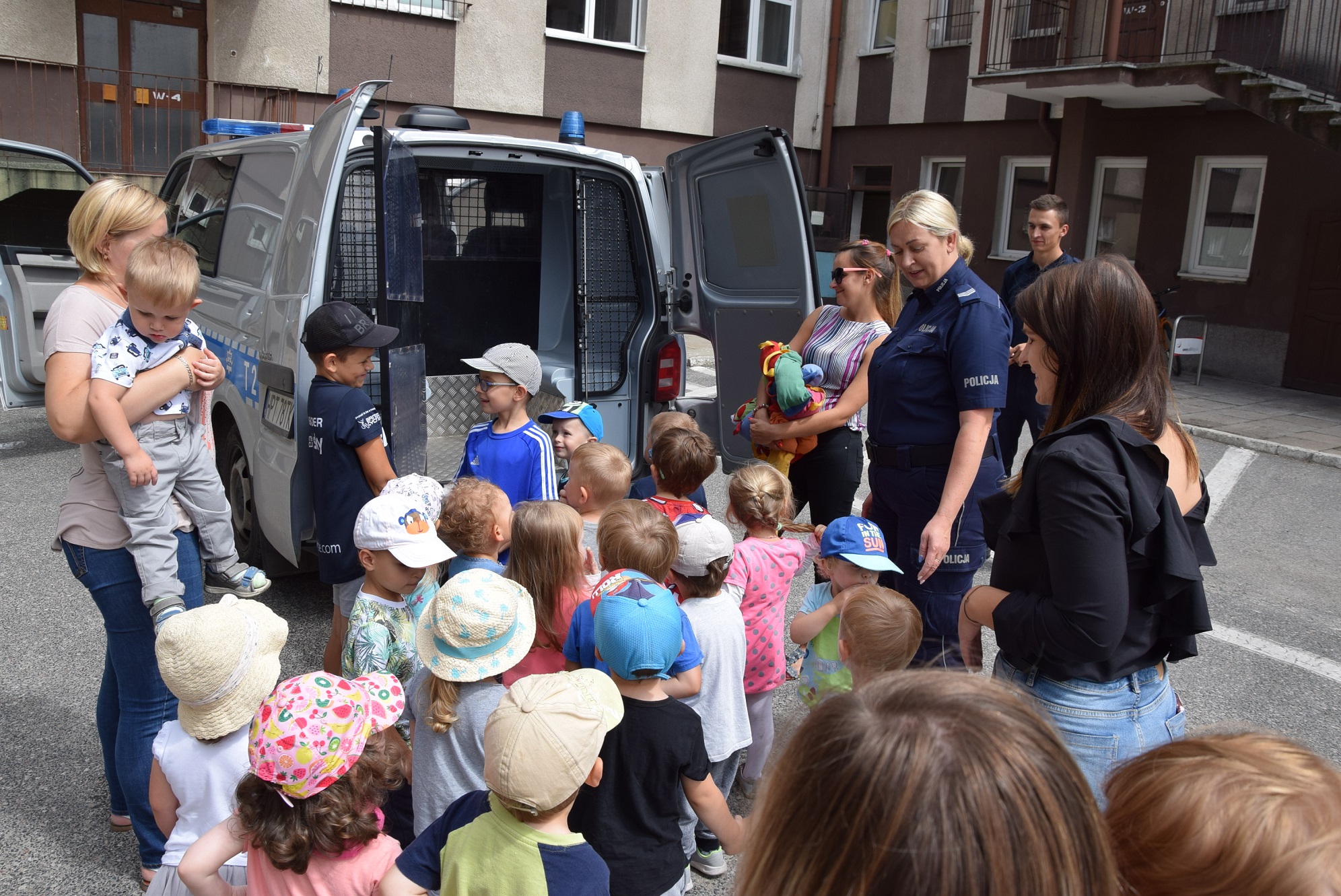 Spotkanie z przedszkolakami w Elblągu