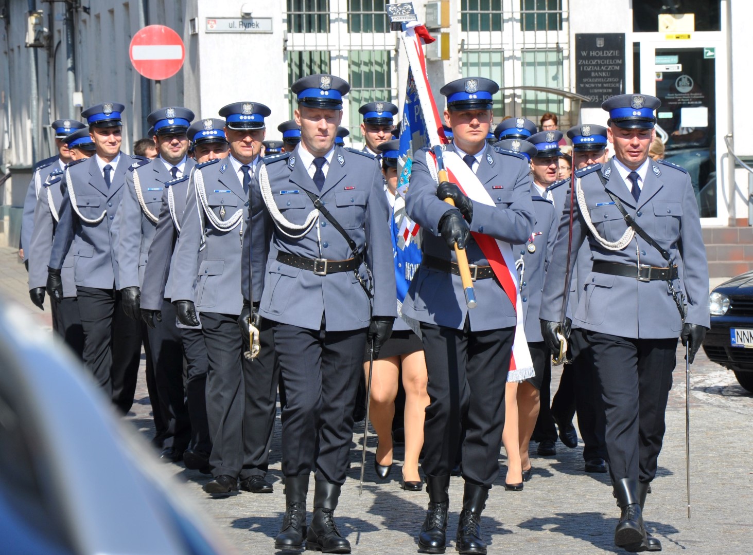 Obchody Święta Policji zorganizowane przez KPP w Nowym Mieście Lubawskim
