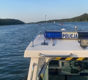 policyjna łódź