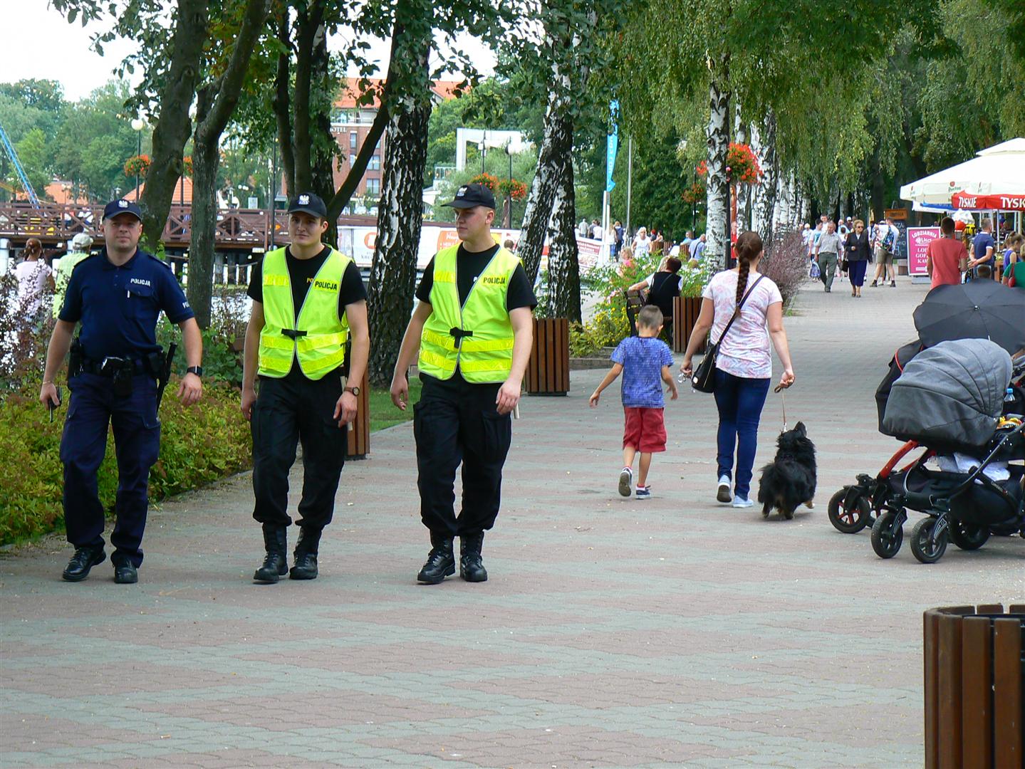 Wspólny patrol słuchaczy WSPol i policjantow z Ostródy #1