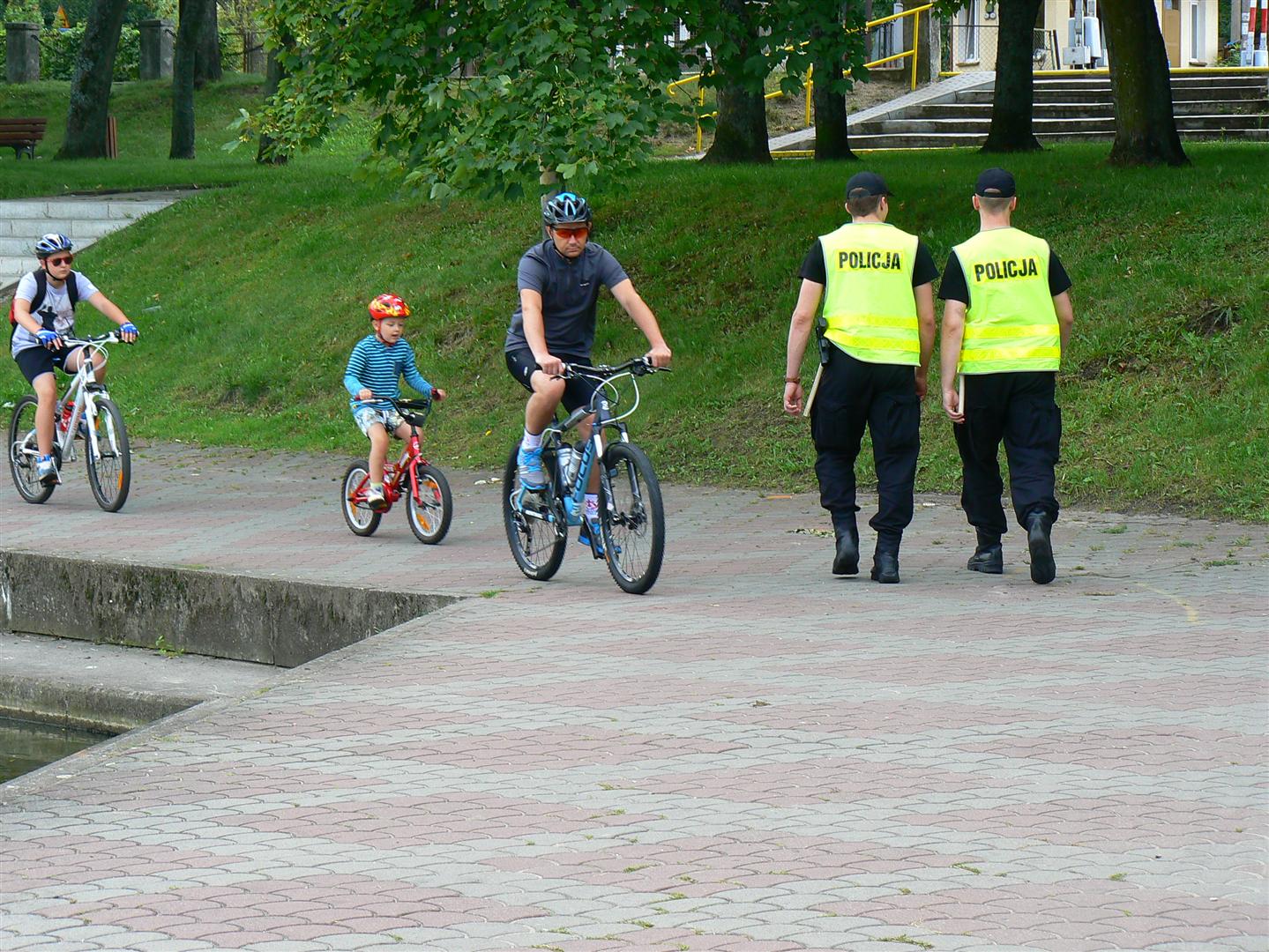 Wspólny patrol słuchaczy WSPol i policjantow z Ostródy #2