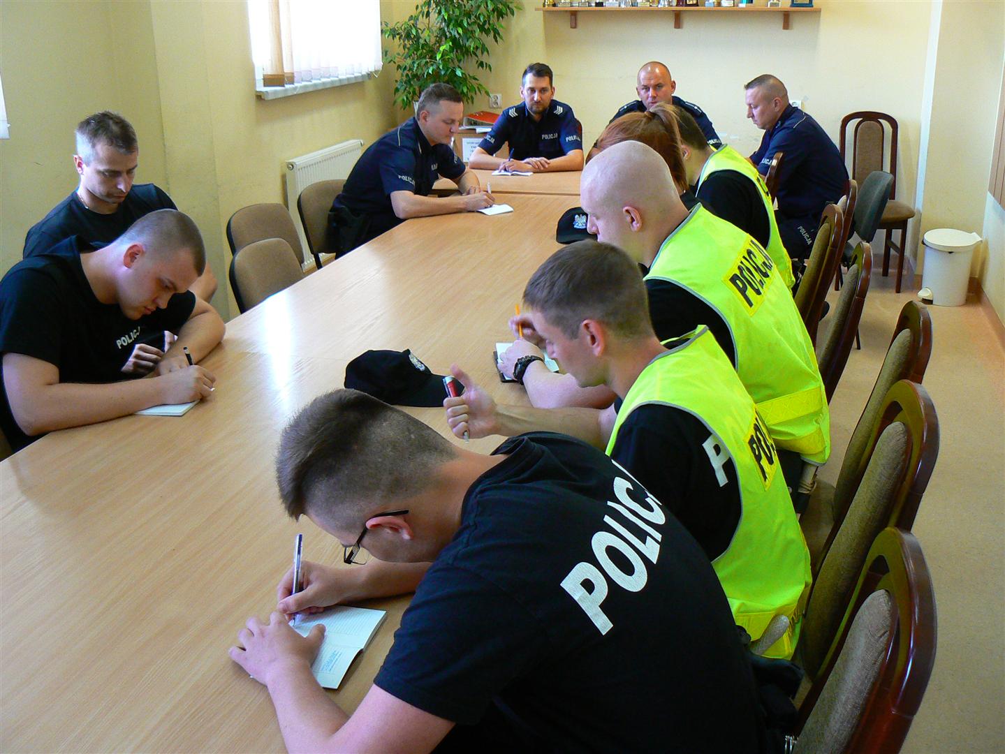 Wspólny patrol słuchaczy WSPol i policjantow z Ostródy #3