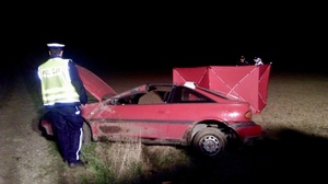 Miejsce wypadku Kotowo - Wyręba