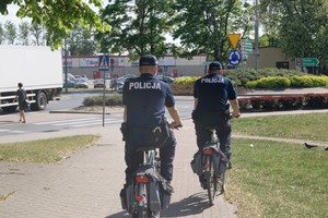 Patrol rowerowy w Szczytnie