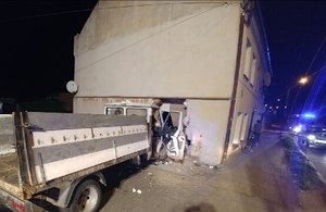 Wypadek w Jezioranach