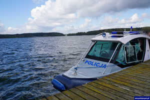 Łódka policyjna