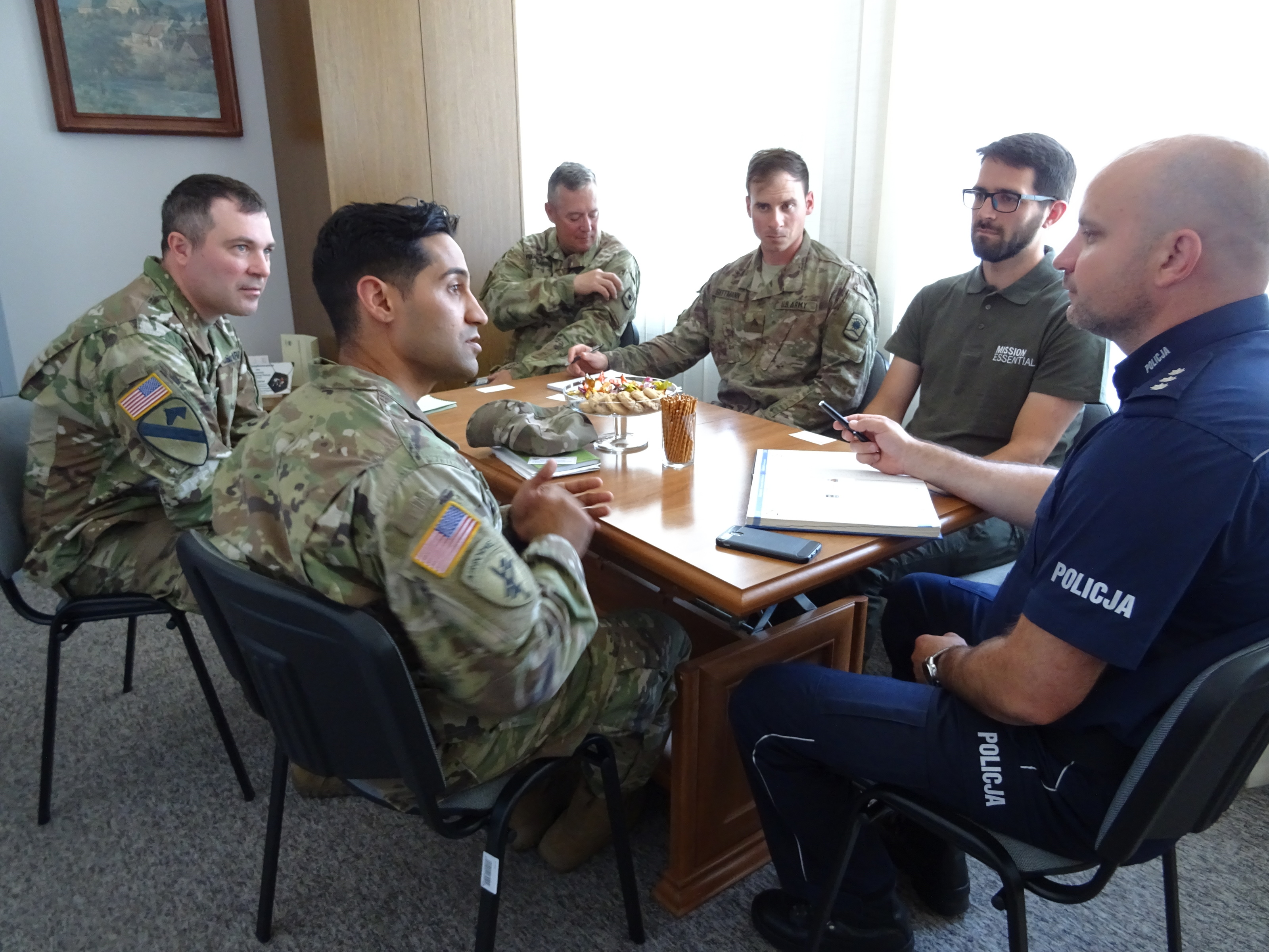 Spotkanie z żołnierzami