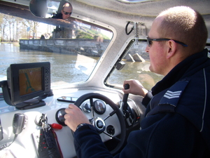 Policyjny wodniak z Pisza