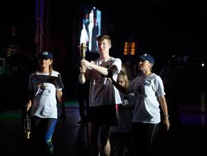 Uroczystość przeniesienia Ognia Nadziei