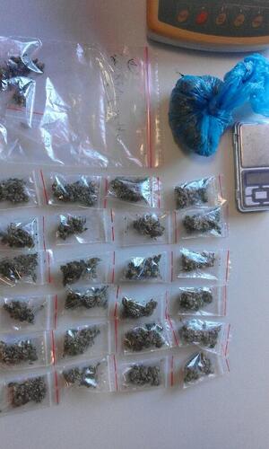 Zabezpieczone narkotyki