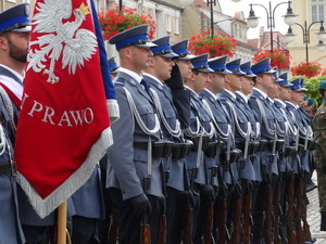 Obchody Święta Policji zorganizowane przez KMP w Olsztynie
