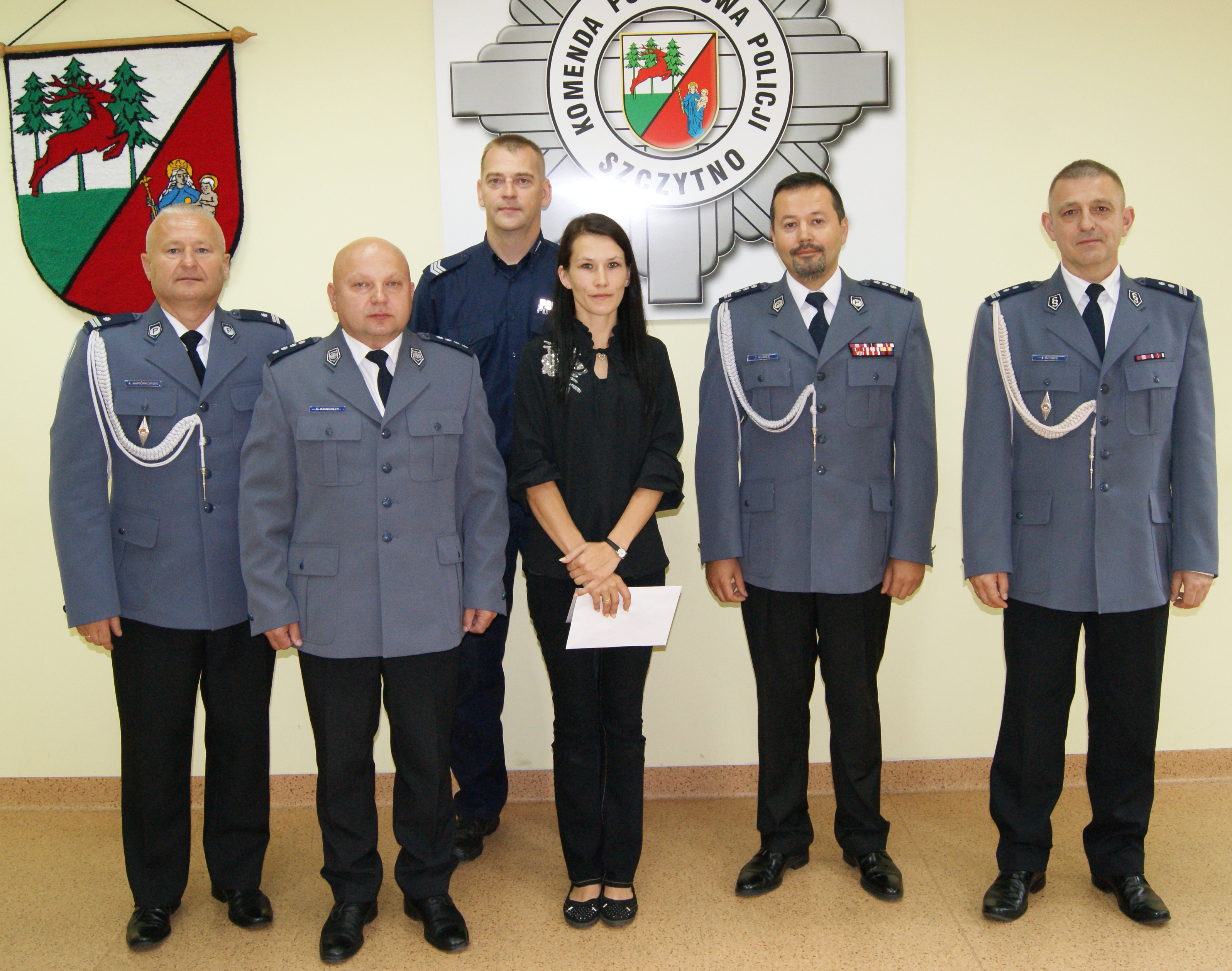 Spotkanie w Komendzie Powiatowej Policji w Szczytnie