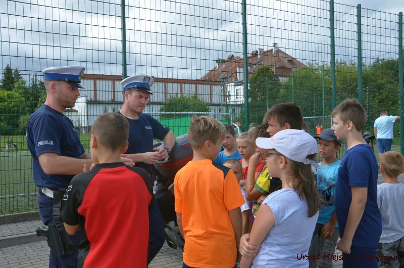 Spotkanie z policjantami z drogówki