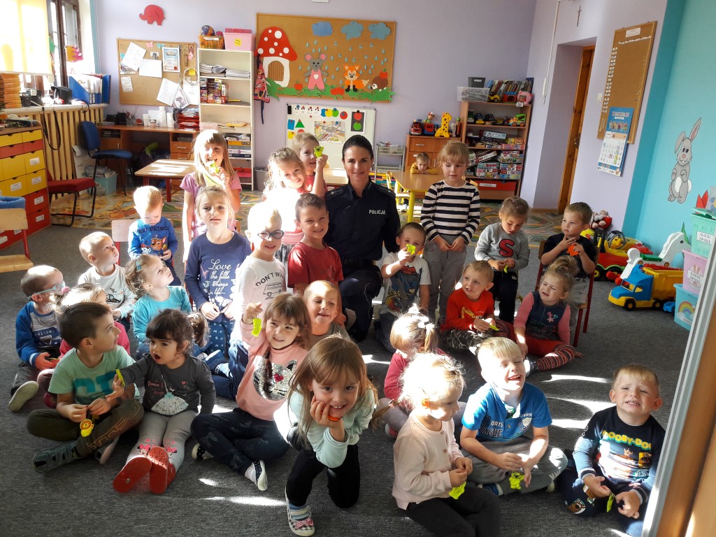 Spotkanie z przedszkolakami z Węgorzewa