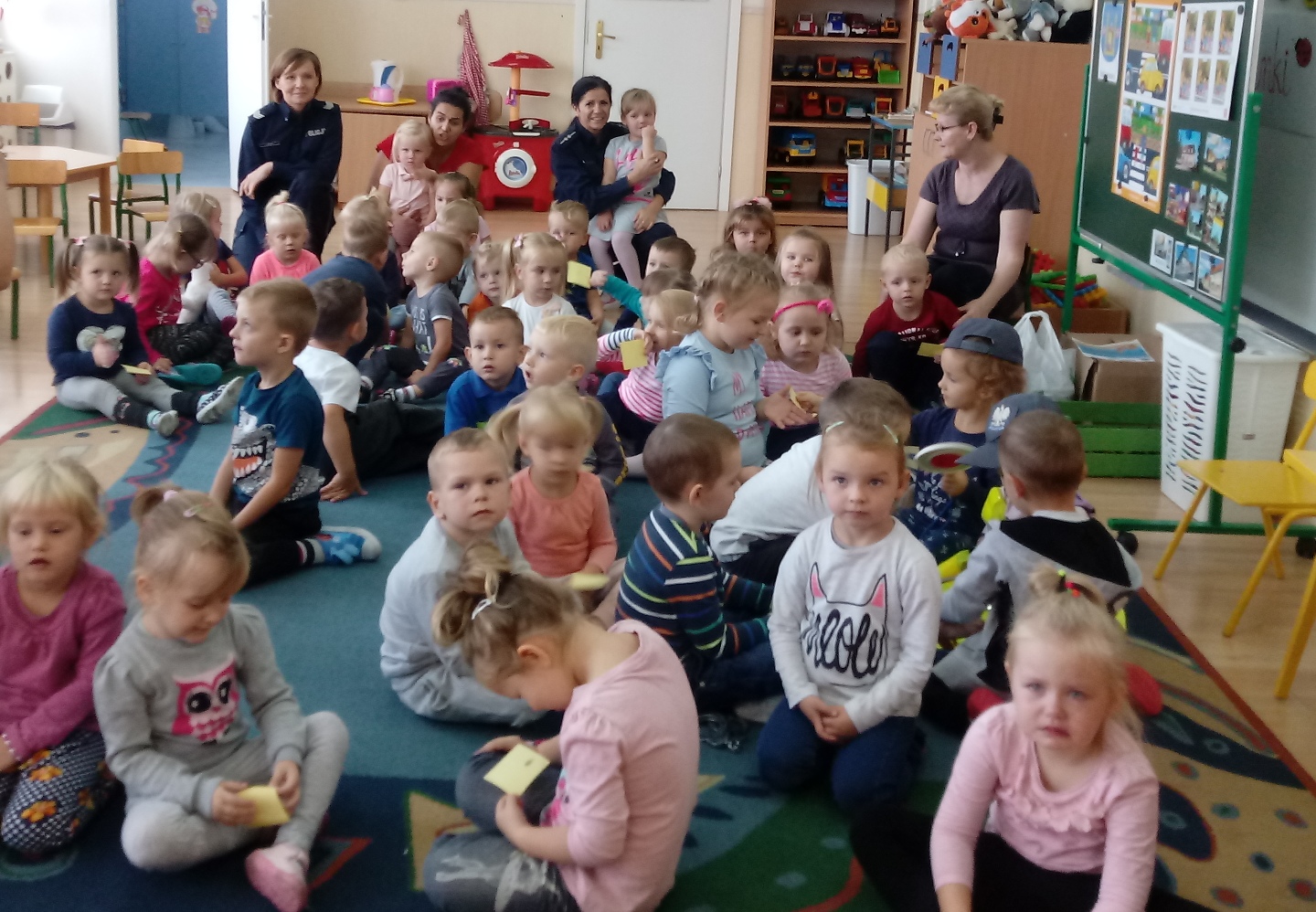 Spotkanie z przedszkolakami z Działdowa