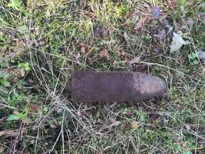 Zabezpieczony niewybuch