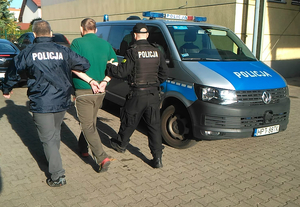 zatrzymany mężczyzna