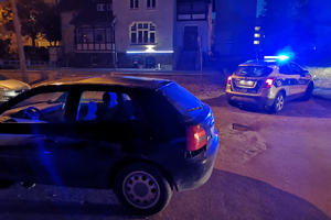 Zdarzenie drogowe w Bartoszycach