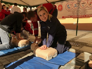 Uczestnicy bicia rekordu