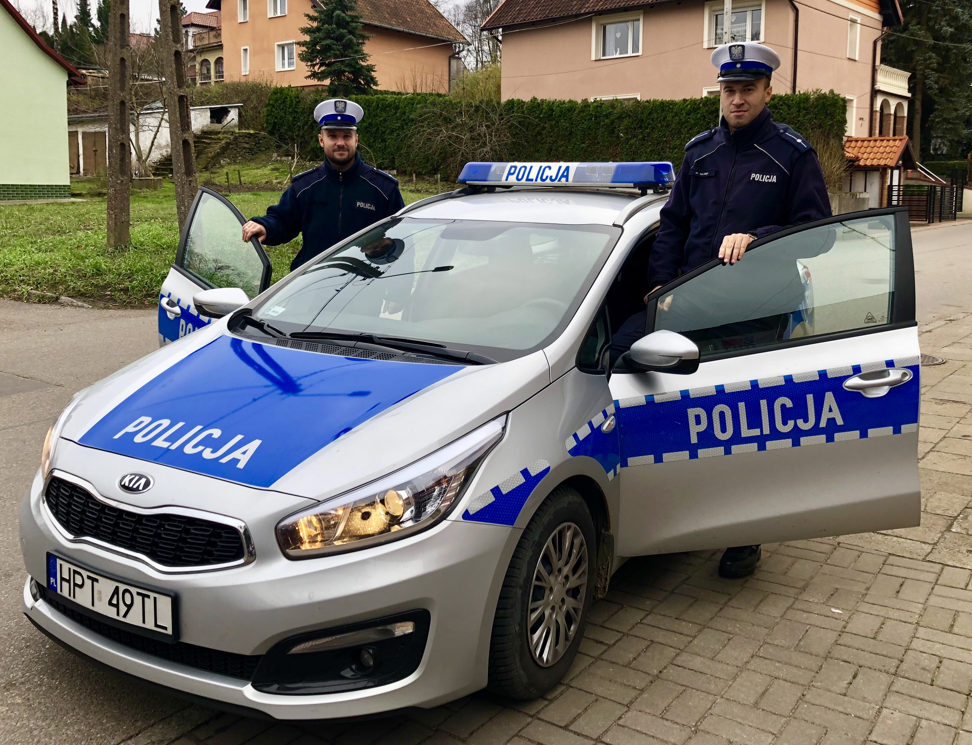 Policjanci ruchu drogowego