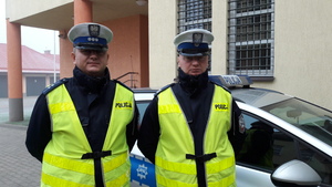 Policjanci z Węgorzewa