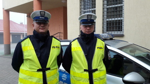 Policjanci z Węgorzewa