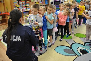 Spotkanie z policjantką w Bartoszycach