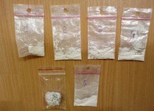 Zabezpieczone narkotyki