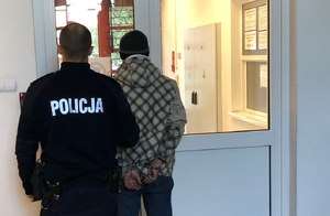 Zatrzymany mężczyzna