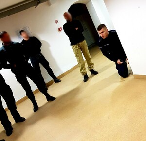 Uczestnicy szkolenia policyjnych wywiadowców