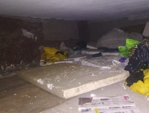 Miejsce, w którym nocował 67-latek