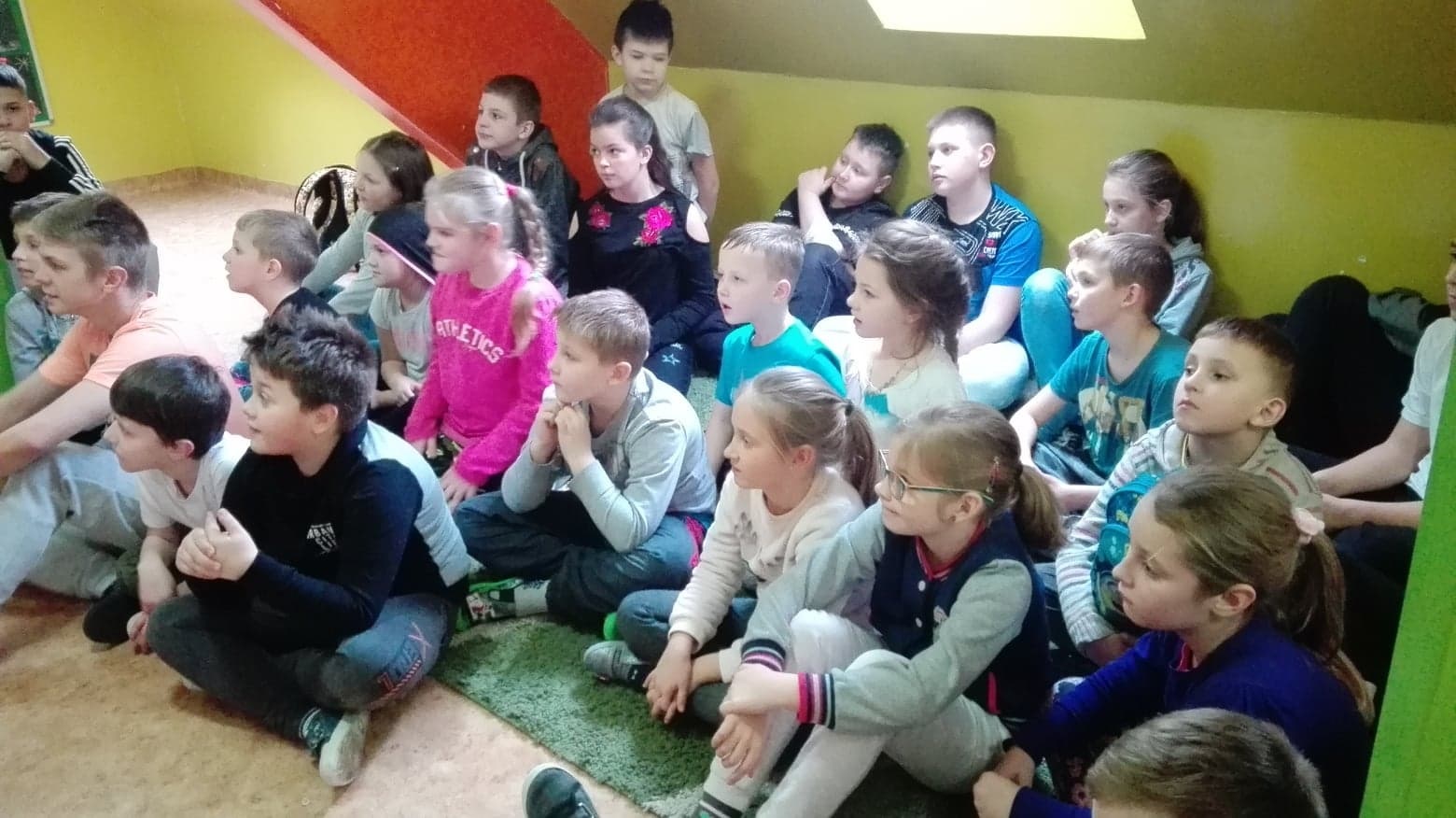 Spotkanie policjantów z dziećmi z powiatu gołdapskiego