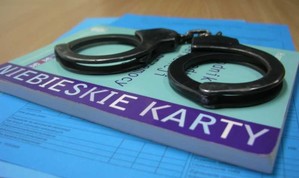 Książka Niebieskie Karty i kajdanki