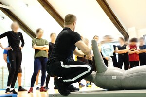 Przyszli kandydaci testują swoją sprawność fizyczną