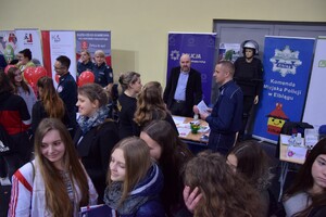 Uczestnicy targów pracy