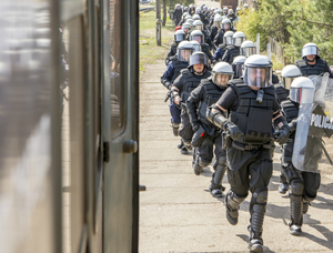 Uczestnicy ćwiczeń sztabowych