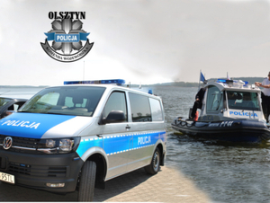 Nowa łódź i nowy radiowóz