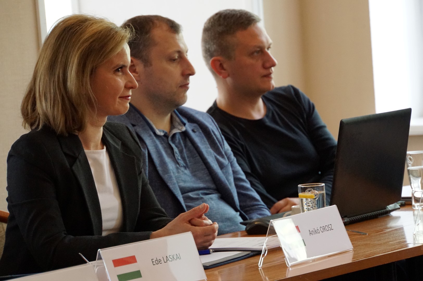 Uczestnicy międzynarodowego spotkania w Olsztynie reprezentujący Węgry