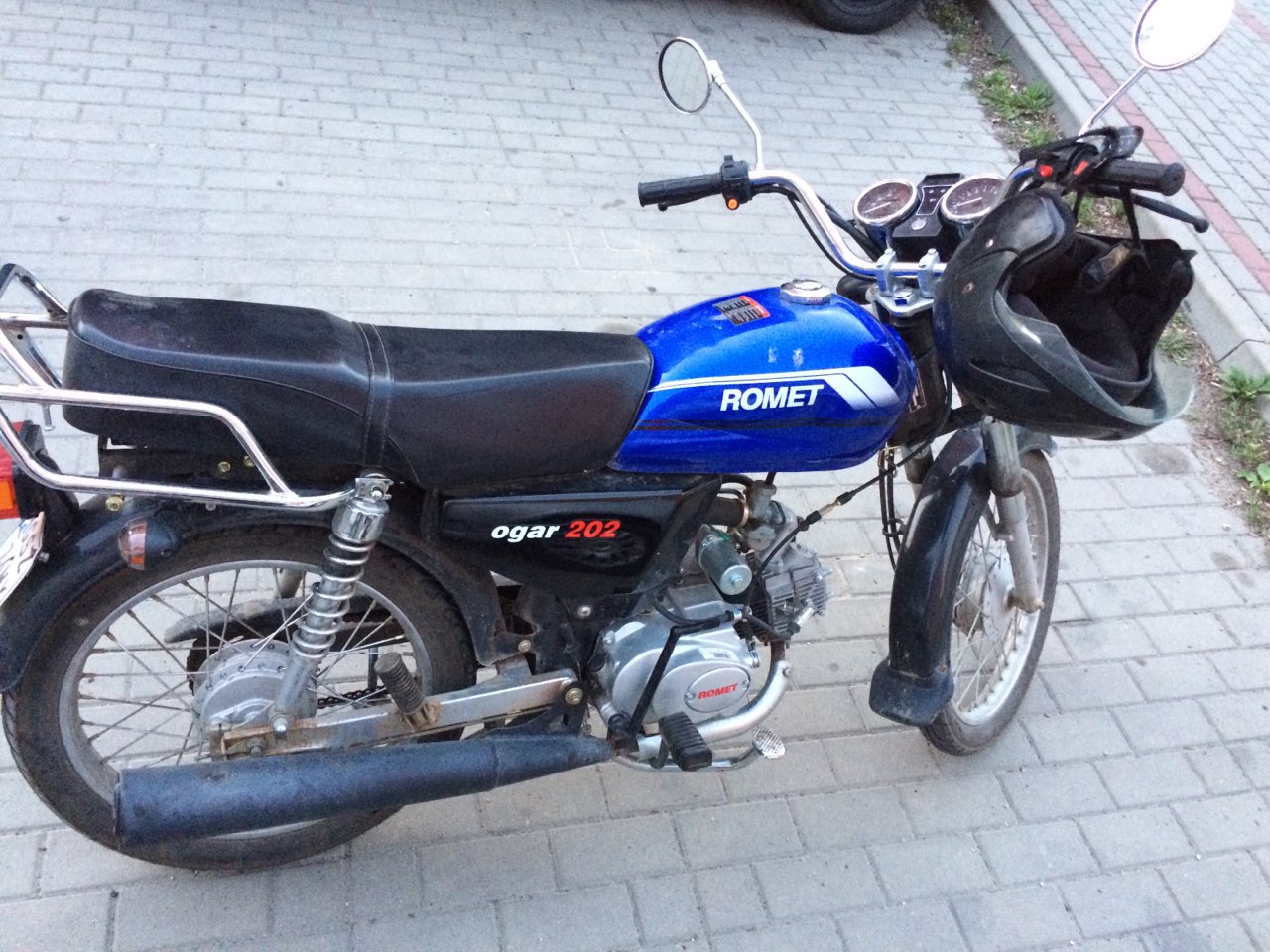 skradziony motorower