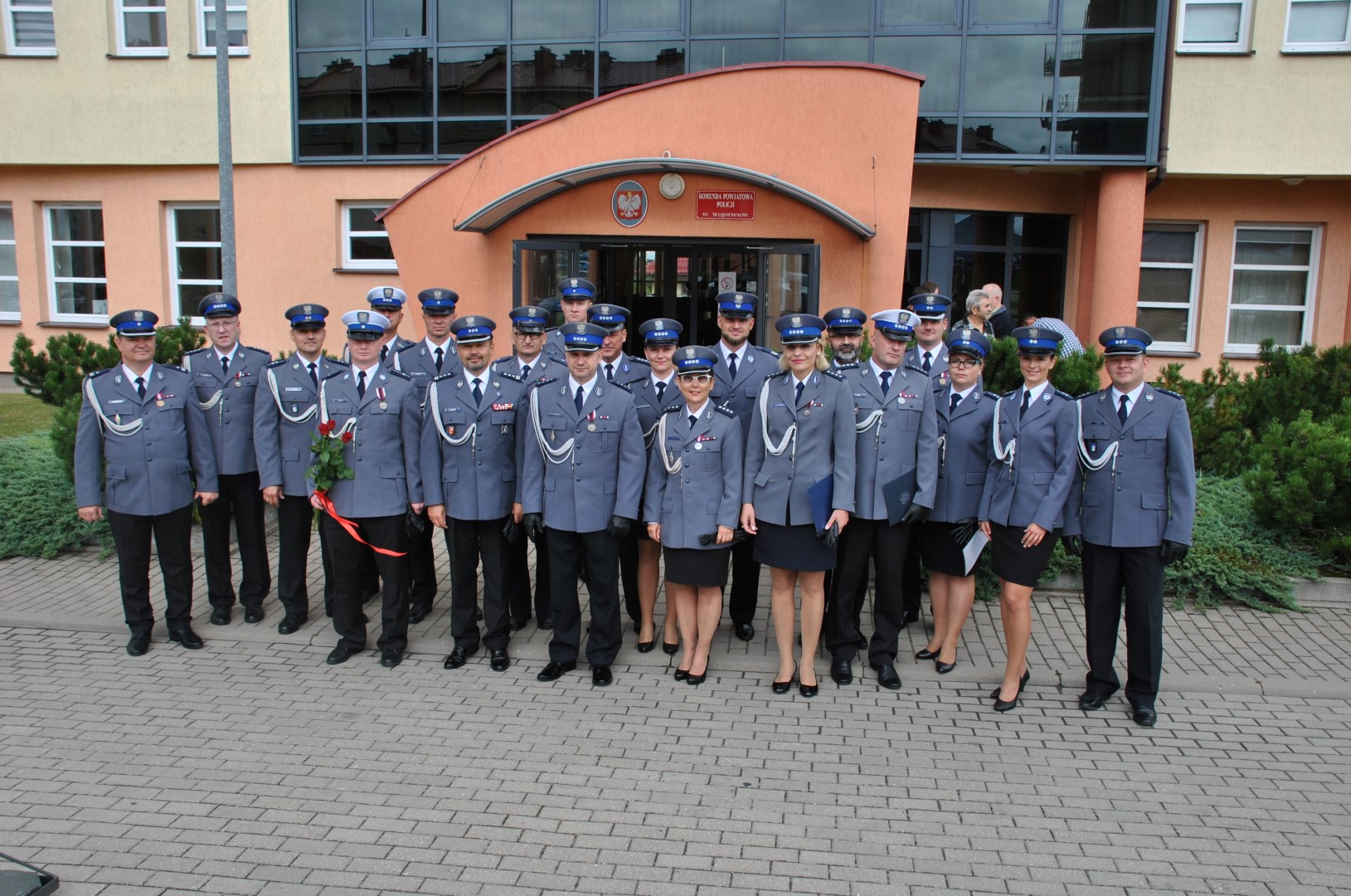 Obchody Święta Policji w KPP w Węgorzewie