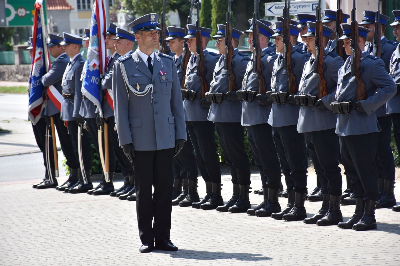 Obchody Święta Policji w KPP w Nowym Mieście Lubawskim