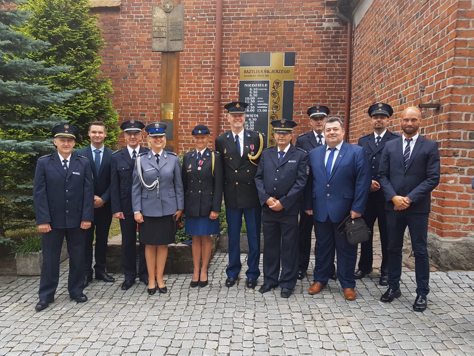 Delegacje służb z Niemiec, Holandii i Rumunii