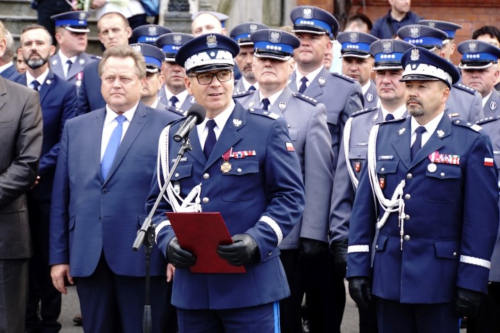 Przemawia nadinsp. Dariusz Augustyniak I Zastępca KGP