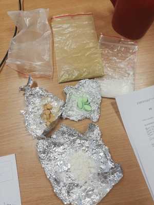 zabezpieczone narkotyki