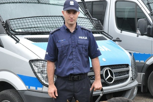 Kętrzyński policjant