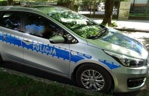 Policyjny radiowóz - Kia