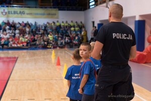 Uczestnicy olimpiady „Bezpieczny El-Przedszkolak”