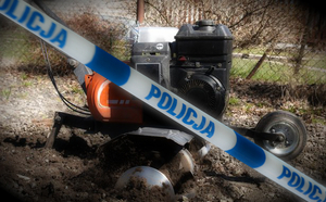 Odzyskana glebogryzarka