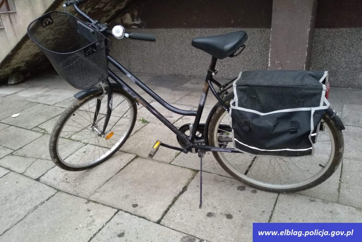 Odzyskany rower pochodzący z kradzieży